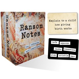 Ransom Notes Expansion Pack One - The Ridiculous Word Magnet Party Game, 3+ Players Ransom Notes Expansion Pack One - The Ridiculous Word Magnet Party Game, 3+ Players