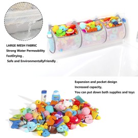 Ligereza Mesh Bathtub Toy Holder - Prevents Spots, Quick Drying, Ages 4-8 Ligereza Mesh Bathtub Toy Holder - Prevents Spots, Quick Drying, Ages 4-8