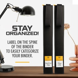 X PRO Toploader Binder | Holds 252 Toploaders | 20 Toploaders INCLUDED | 9-Pocket | Ringless Double-Sided Pockets for TCG, Sports | Premium Top Loader Storage