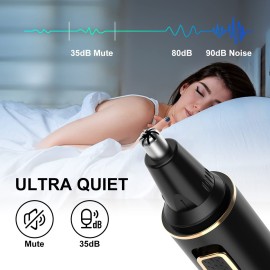 XOOMRSCP Nose Hair Trimmer for Men, 2025 Painless USB Rechargeable Nose Hair Trimmer, Ear and Nose Hair Trimmer for Men, Professional Facial Hair Trimmer with IPX7 Waterproof Dual Edge Blades XOOMRSCP Nose Hair Trimmer for Men, 2025 Painless USB Rechargeable Nose Hair Trimmer, Ear and Nose Hair Trimmer for Men, Professional Facial Hair Trimmer with IPX7 Waterproof Dual Edge Blades
