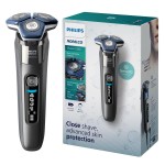 Philips Norelco Shaver 7200, Rechargeable Wet & Dry Electric Shaver with SenseIQ Technology and Pop-up Trimmer, S7887/82