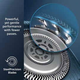 Philips Norelco Shaver 7200, Rechargeable Wet & Dry Electric Shaver with SenseIQ Technology and Pop-up Trimmer, S7887/82