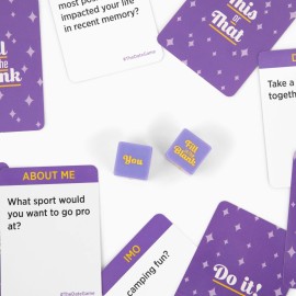The Date Game That\'s Actually Fun [A Couples Game to Play with Your Crush] Ask Fun and Flirty Questions for Date Night