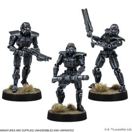 Asmodee Star Wars: Legion Imperial Dark Troopers Unit Expansion - Tabletop Miniatures Game, Strategy Game for Kids and Adults, Ages 14+, 2 Players, 3 Hour Playtime