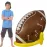 GiftExpress 40 Giant Jumbo Inflatable Football with Tee Set for Football Party, Gameday, and Football-Themed Party, Sport Party Decorations, Super Fun Football Games for Kids and Adults