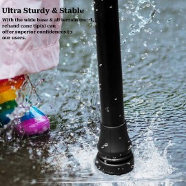 4Pcs Cane Tips 3/4 Inch Heavy Duty Rubber Cane Tips, Anti Slip TPR Replacement Rubber Tips for Canes, Walking Sticks, Hiking Stick, Seniors Crutches 4Pcs Cane Tips 3/4 Inch Heavy Duty Rubber Cane Tips, Anti Slip TPR Replacement Rubber Tips for Canes, Walking Sticks, Hiking Stick, Seniors Crutches