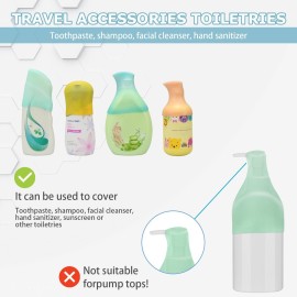 16 Pack Silicone Bottle Covers for Travel Accessories, Travel Size Toiletries, Cruise Ship Essentials, Travel Essentials for Women Men, Travel Must Haves,Elastic Sleeves for Leak Proofing Colorful 16 Pack Silicone Bottle Covers for Travel Accessories, Travel Size Toiletries, Cruise Ship Essentials, Travel Essentials for Women Men, Travel Must Haves,Elastic Sleeves for Leak Proofing Colorful