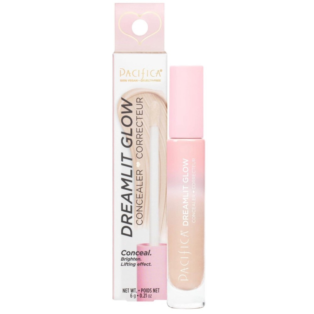Pacifica Concealer - DreamLit Glow Full Coverage Concealer with Squalane for Dark Circles & Dark Spot Correction, Lightweight & Long-Lasting, Vegan & Cruelty-Free, Shade 11 (Light Beige) Pacifica Concealer - DreamLit Glow Full Coverage Concealer with Squalane for Dark Circles & Dark Spot Correction, Lightweight & Long-Lasting, Vegan & Cruelty-Free, Shade 11 (Light Beige)