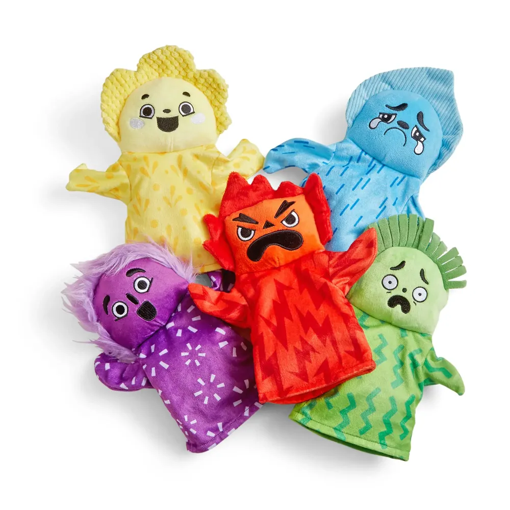 hand2mind Feelings Family Hand Puppets, Sensory Play Therapy Toys, Emotions for Toddlers, Dramatic Play Toys, Social Skills for Kids, Social Emotional Learning Activities, Calm Down Corner Supplies hand2mind Feelings Family Hand Puppets, Sensory Play Therapy Toys, Emotions for Toddlers, Dramatic Play Toys, Social Skills for Kids, Social Emotional Learning Activities, Calm Down Corner Supplies
