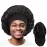Bonnet for Men,Hair Bonnet for Sleeping,Double Layer Satin Bonnets for Black Women Curly Hair Braids,Reversible Sleep Cap (Large,Black/Black)