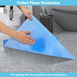 Upgraded 25 Pack Disposable Toilet Mats,Super Absorbent Toilet Floor Protector from Urine,Disposable Toilet Floor Mat for Urine,U Shaped Toilet Mat for Urine,Around Toilet Floor Protector 24 x 22 Upgraded 25 Pack Disposable Toilet Mats,Super Absorbent Toilet Floor Protector from Urine,Disposable Toilet Floor Mat for Urine,U Shaped Toilet Mat for Urine,Around Toilet Floor Protector 24 x 22