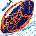 Jasonwell Pool Beach Water Football - Waterproof Football Strong Grip Fun Pool Toys Games for Swimming Pools Beach Lake Park Backyard Outdoor Play for Kids Children Teens Adults Family