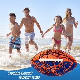 Jasonwell Pool Beach Water Football - Waterproof Football Strong Grip Fun Pool Toys Games for Swimming Pools Beach Lake Park Backyard Outdoor Play for Kids Children Teens Adults Family