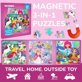 QUOKKA Magnetic Puzzles for Kids Ages 4-6 - 36 Pieces Sudoku Toddler Puzzles Ages 2-4 - Travel Games for Kids Ages 3-5 - Princess Unicorn Mermaid Toddler Travel Toys - Car Airplane Road Trip Games QUOKKA Magnetic Puzzles for Kids Ages 4-6 - 36 Pieces Sudoku Toddler Puzzles Ages 2-4 - Travel Games for Kids Ages 3-5 - Princess Unicorn Mermaid Toddler Travel Toys - Car Airplane Road Trip Games