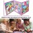 QUOKKA Magnetic Puzzles for Kids Ages 4-6 - 36 Pieces Sudoku Toddler Puzzles Ages 2-4 - Travel Games for Kids Ages 3-5 - Princess Unicorn Mermaid Toddler Travel Toys - Car Airplane Road Trip Games