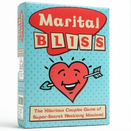 Marital Bliss Couples Gift - Better Marriages Through Subterfuge - Surprisingly Strategic, Sneaky, Healthy, and Romantic Card Game Adventure Ideas for Newlyweds, Husband, Wife, and Date Night