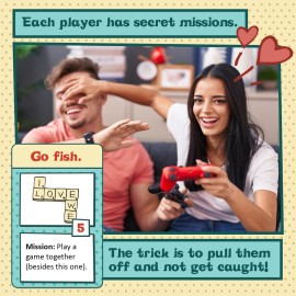 Marital Bliss Couples Gift - Better Marriages Through Subterfuge - Surprisingly Strategic, Sneaky, Healthy, and Romantic Card Game Adventure Ideas for Newlyweds, Husband, Wife, and Date Night Marital Bliss Couples Gift - Better Marriages Through Subterfuge - Surprisingly Strategic, Sneaky, Healthy, and Romantic Card Game Adventure Ideas for Newlyweds, Husband, Wife, and Date Night