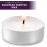 MontoPack Unscented Tea Light Candles 100 Pack | 4 hours, White, Smokeless, Dripless Small Votive Paraffin Tealights | Long-Lasting for Home, Shabbat, Weddings, Events, Emergencies | Mini Candles Bulk