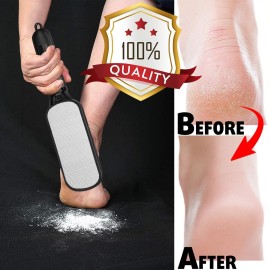 Antonki Foot File for Dead Skin, Double Sided Callus Remover for Feet, Metal Foot Scrubber for Cracked Heel, Professional Foot Scraper Rasp Pedicure Tool to Remove Hard Skin - 2 in 1 Foot File Antonki Foot File for Dead Skin, Double Sided Callus Remover for Feet, Metal Foot Scrubber for Cracked Heel, Professional Foot Scraper Rasp Pedicure Tool to Remove Hard Skin - 2 in 1 Foot File