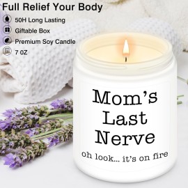 Homsolver Gifts for Mom from Daughter Son, Best Mom Gifts, Funny Mom, Birthday Thanksgiving for Mom Stepmother Adoptive Mother, Mom\'s Last Nerve Homsolver Gifts for Mom from Daughter Son, Best Mom Gifts, Funny Mom, Birthday Thanksgiving for Mom Stepmother Adoptive Mother, Mom\'s Last Nerve