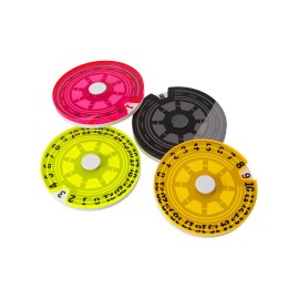 Gamegenic Life Counter - Life Counters Set of 4 Single Dials - Smooth & Tough - Compatible with Magic The Gathering Commander Deck, Marvel Champions - Play MTG, TCG, LCG