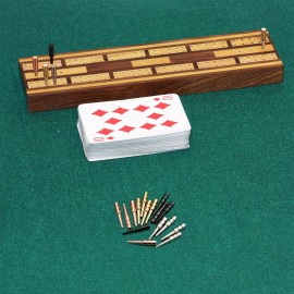 Lewtemi 192 Pieces Metal Cribbage Board Pegs Fit 1/ 8 Holes Cribbage Pins with a Tapered Design Friend and Family Pack for Traditional Board Game, 4 Colors