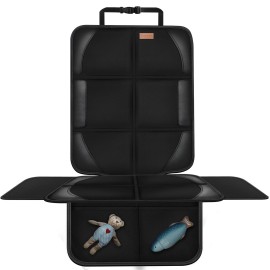 Spotmart Car Seat Protector Covers for Child Carseat mat 600d Fabric Waterproof Non Slip Thickest Padding with Storage Pockets Long-Lasting Cushion Protectors Large Size Prevent Dirt Scratches Spotmart Car Seat Protector Covers for Child Carseat mat 600d Fabric Waterproof Non Slip Thickest Padding with Storage Pockets Long-Lasting Cushion Protectors Large Size Prevent Dirt Scratches