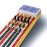 LitoMagic Metal Cribbage Pegs for Cribbage Board Game. Work with Regular Peg Board 1/8 Hole Size Like Bicycle Board Games. Pack of 20 Crib pegs.
