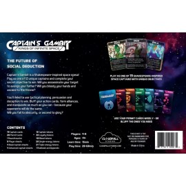 Captain\'s Gambit - Kings of Infinite Space | Hidden-Role Social Deduction Board Game | 4-8 Players | 40-90 Minutes Playtime | Ages 14+
