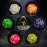 QMay DND Dice Set -25x7 (175pcs) Polyhedral Dice Compatible with Dungeons and Dragons D&D RPG MTG Table Games.25 Sets of 7 dice and a dice Bag