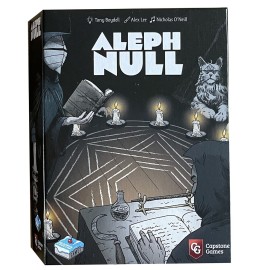 Aleph Null - Capstone Games, Single Player Card Game - Deck Deconstruction, Escalating Tension, Card Combos, & Hell Itself! Ages 14+, 1 Player, 30 Minutes