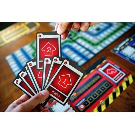 Renegade Game Studios | Robo Rally | Strategy Board Game for 2-6 Players, Ages 12+ with 6 Pre-Painted Robot Miniatures Renegade Game Studios | Robo Rally | Strategy Board Game for 2-6 Players, Ages 12+ with 6 Pre-Painted Robot Miniatures
