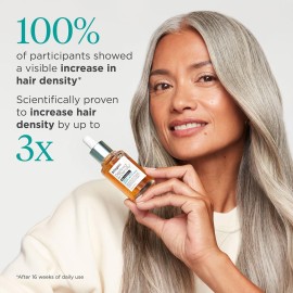 Briogeo Destined For Density MegaStrength+ Caffeine + Biotin Peptide Density Serum, Increases Hair Thickness and Volume, Fast-Absorbing & Non-Greasy, Fragrance-Free, Vegan, Cruelty-Free, 1.5 fl oz