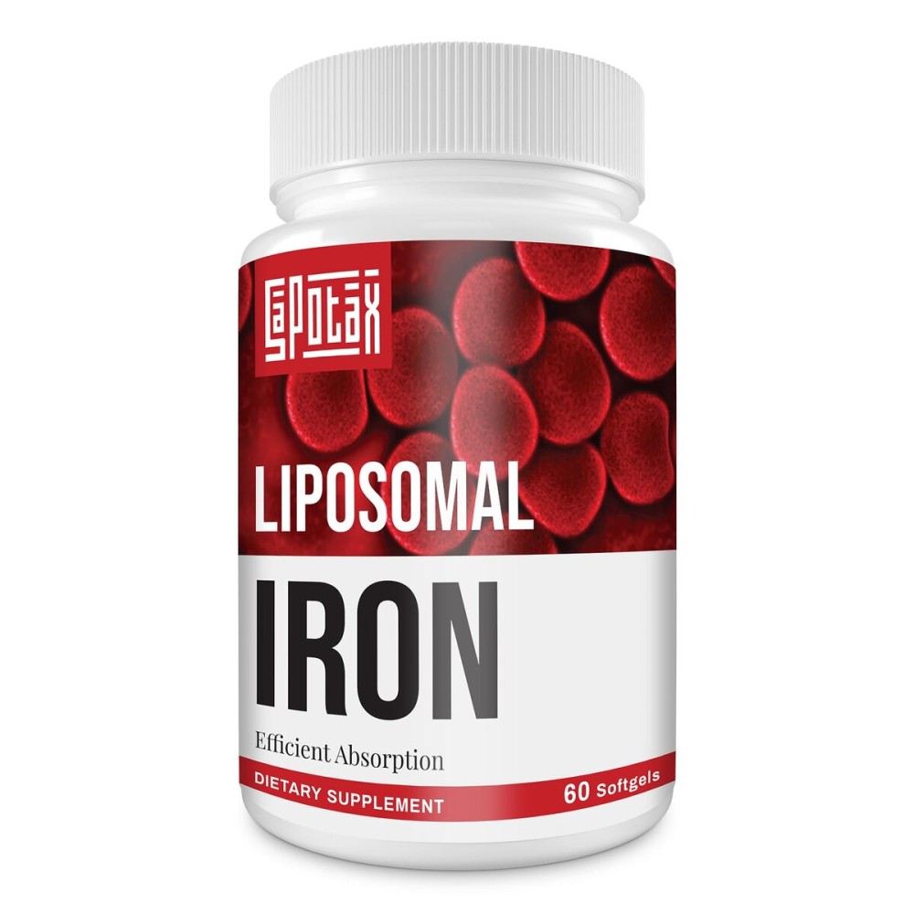 Liposomal Fe Iron Supplement for Women,65 mg Iron Supplements with Folic Acid & Vitamin B12 for Men,Red Blood Cell Production,Energy Support for Adults Iron Deficiency 60 Softgels(1 Bottle) Liposomal Fe Iron Supplement for Women,65 mg Iron Supplements with Folic Acid & Vitamin B12 for Men,Red Blood Cell Production,Energy Support for Adults Iron Deficiency 60 Softgels(1 Bottle)
