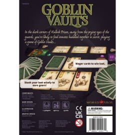 Thunderworks Games - Goblin Vaults | A Cleverly Strategic Card Game | Bidding, Trick Taking, Card Placement | Ages 14+ | Family Board Game for 1-5 Players | 30-45 Minutes | Thunderworks Games - Goblin Vaults | A Cleverly Strategic Card Game | Bidding, Trick Taking, Card Placement | Ages 14+ | Family Board Game for 1-5 Players | 30-45 Minutes |