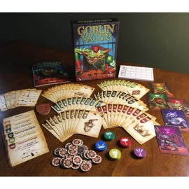 Thunderworks Games - Goblin Vaults | A Cleverly Strategic Card Game | Bidding, Trick Taking, Card Placement | Ages 14+ | Family Board Game for 1-5 Players | 30-45 Minutes | Thunderworks Games - Goblin Vaults | A Cleverly Strategic Card Game | Bidding, Trick Taking, Card Placement | Ages 14+ | Family Board Game for 1-5 Players | 30-45 Minutes |