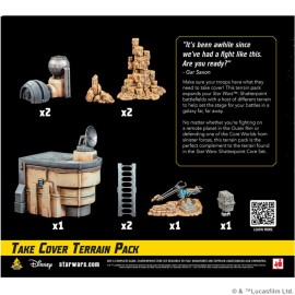 Asmodee Star Wars Shatterpoint Ground Cover TERRAIN PACK - Create Dynamic Battlefields! Tabletop Miniatures Game for Kids and Adults, Ages 14+, 2 Players, 90 Minute Playtime