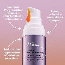 e.l.f. SKIN Youth Boosting Advanced Night Retinoid Serum, Anti-Aging Serum For Reducing Appearance of Fine Lines & Wrinkles, Vegan & Cruelty-Free e.l.f. SKIN Youth Boosting Advanced Night Retinoid Serum, Anti-Aging Serum For Reducing Appearance of Fine Lines & Wrinkles, Vegan & Cruelty-Free