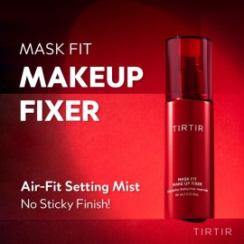 TIRTIR Mask Fit Make-up Fixer, 24H Long Lasting Makeup Finishing Setting Spray, Lightweight and Non-greasy, 2.7 Fl Oz TIRTIR Mask Fit Make-up Fixer, 24H Long Lasting Makeup Finishing Setting Spray, Lightweight and Non-greasy, 2.7 Fl Oz