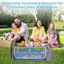 KABAQOO Diaper Bag Backpack, Large Baby Diaper Bags for Boys Girls, Baby Bag with USB Charging Port, Multifunction Waterproof Travel Back Pack for Moms Dads, Grey KABAQOO Diaper Bag Backpack, Large Baby Diaper Bags for Boys Girls, Baby Bag with USB Charging Port, Multifunction Waterproof Travel Back Pack for Moms Dads, Grey