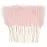 obbsie 50pcs Pink Faux Pampas Grass Decor, 21.6 Short Artificial Pompous Grass Floral Fake Pompas Grass Branches Vase Filler Flower Arrangement for Home Wedding Boho Decor
