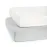 TILLYOU Baby Crib Sheets for Boys Girls, Fitted Crib Sheet 2 Pack for Standard Crib and Toddler Mattresses, Super Soft Toddler Bed Sheets, 28x52x8, White & Gray