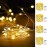 4-Pack Fairy Lights Battery Operated with Timer, Waterproof 16FT 50 LED String Lights Indoor Outdoor, Cuttable Starry Fairy Lights for Christmas Home Bedroom Wedding DIY Centerpiece Decor (Warm White)