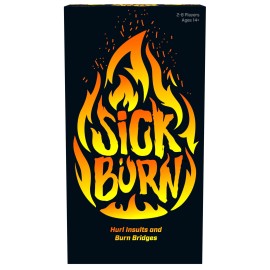 Endless Games Sick Burn Card Game - Combine Words & Phrases to Insult Your Friends - Party Game for 2-8 Players, Ages 14+