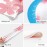 COPOZZ Stylish Silicone Swim Cap for Women - Comfortable, Durable, and Hair-Protecting Design