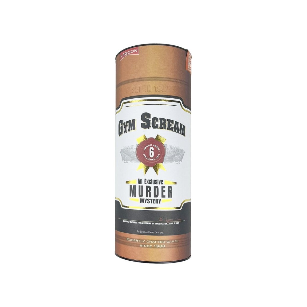 The Lagoon Group Gym Scream Murder Mystery Board Game for 6+ Players, Age 14 and Over