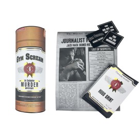 The Lagoon Group Gym Scream Murder Mystery Board Game for 6+ Players, Age 14 and Over