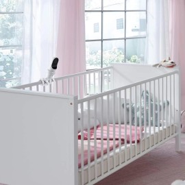 Flexible Tripod Baby Monitor Mount for Owlet Cam and Owlet Cam 2, Attach Your Baby Camera Wherever You Like Without Tools or Wall Damage - White Flexible Tripod Baby Monitor Mount for Owlet Cam and Owlet Cam 2, Attach Your Baby Camera Wherever You Like Without Tools or Wall Damage - White