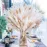 floradream 95 PCS Natural Pampas Grass Decor Bouquet | Boho Dried Floral Arrangement Centerpiece Table Decor Wedding Decor Rustic Decor, Natural, white, beige (Fdm-b-01)