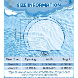 Aegend 2 Pack Kids Swim Cap for Girls Boys Age 8-15, Waterproof Swim Cap Durable Silicone Kids Swimming Cap for Long Hair, Black & Blue Aegend 2 Pack Kids Swim Cap for Girls Boys Age 8-15, Waterproof Swim Cap Durable Silicone Kids Swimming Cap for Long Hair, Black & Blue